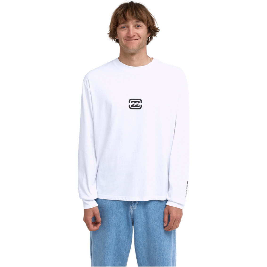 2026 Billabong Mens Bracket OG Long Sleeve T-Shirt EBYZT00666 - White